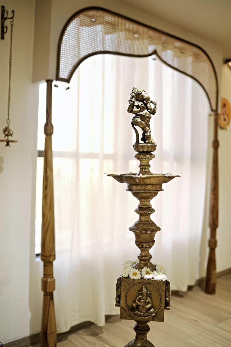 Brass diya lamp